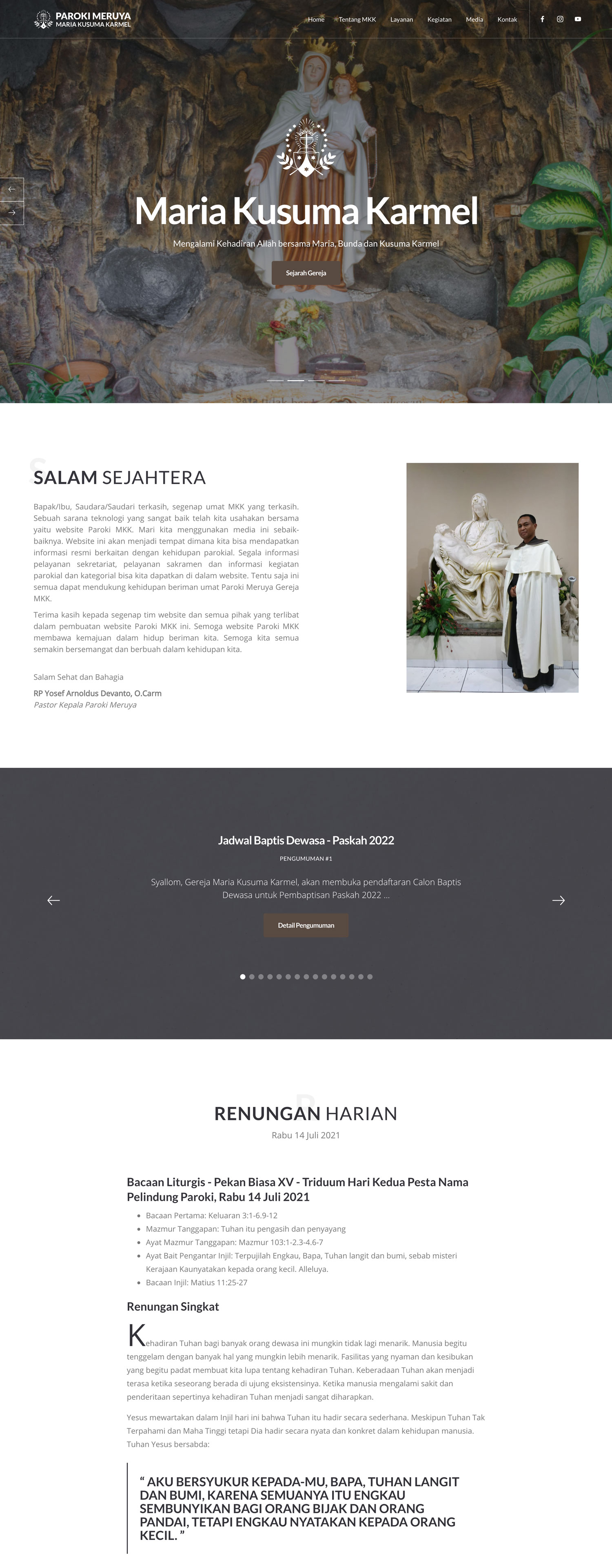 Home Page Preview